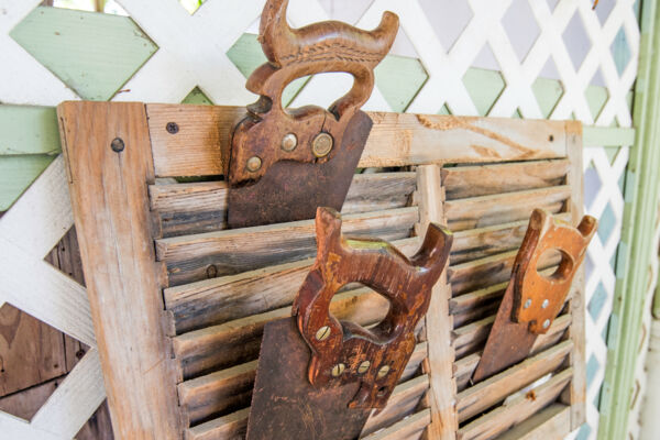 Ripsaw musical instruments at Secret Garden Restaurant in the Turks and Caicos