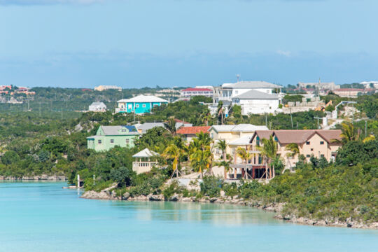 Homes on a beautiful lagoon at South Dock Road, Providenciales