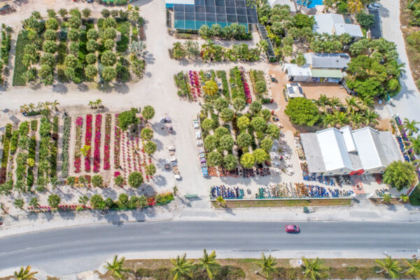 Aerial view of Sunshine Nursery