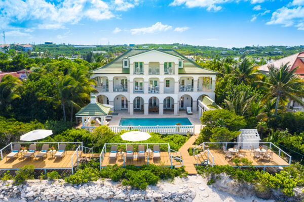 Beachfront luxury villa