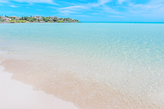 Taylor Bay Beach and Ocean Point Peninsula on Providenciales