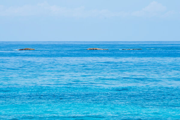 The Three Mary's Rock in the Turks and Caicos