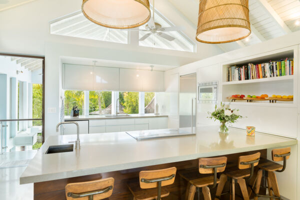 Kitchen in Tree House villa