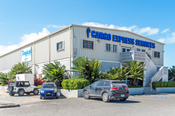 Tropical Shipping and Cargo Express warehouse in Turks and Caicos