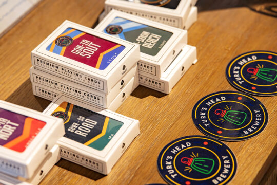 Playing cards.