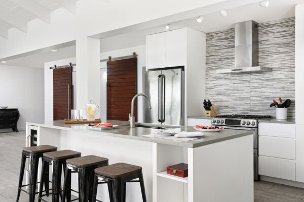 Kitchen in a luxury villa