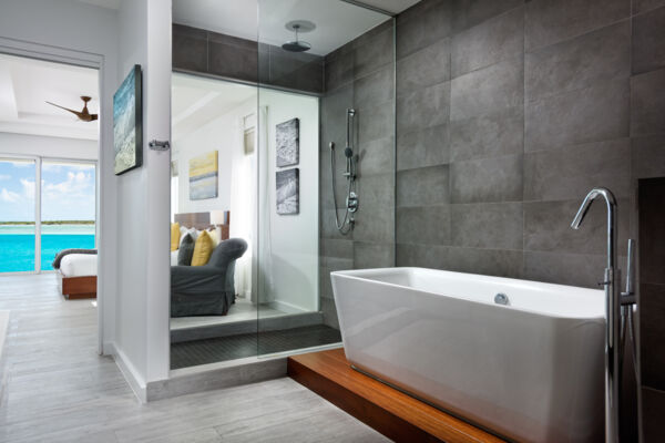 Bathroom in a villa