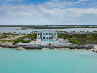 Aerial view of Villa de Ligera