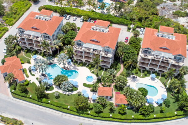 Aerial view of Villa del Mar