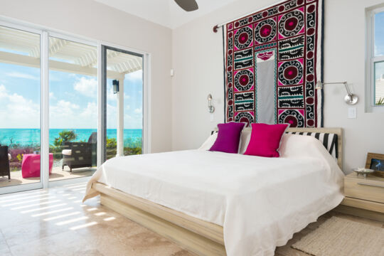 Bedroom in a luxury home