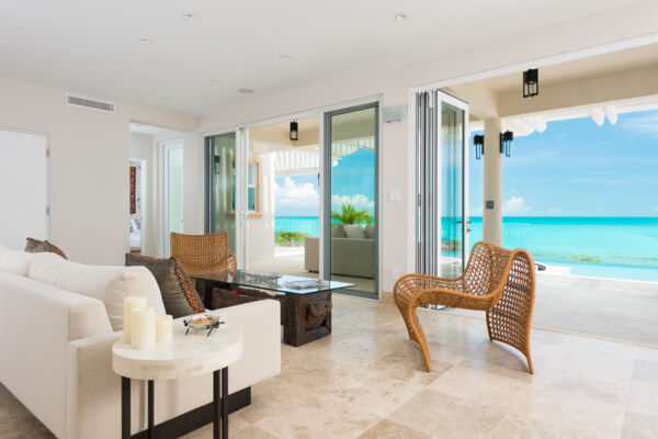 Bathroom in a luxury villa