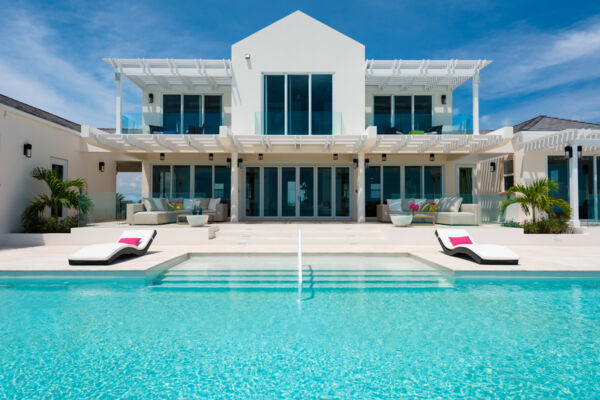 Pool and loungers