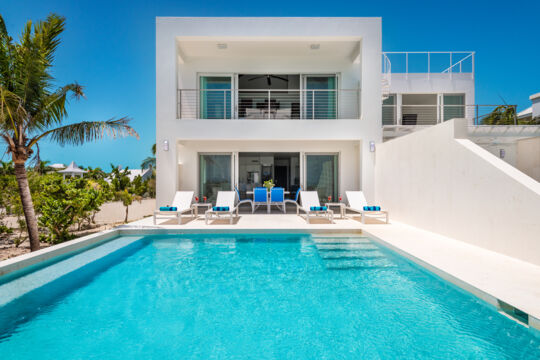 Pool at a luxury villa