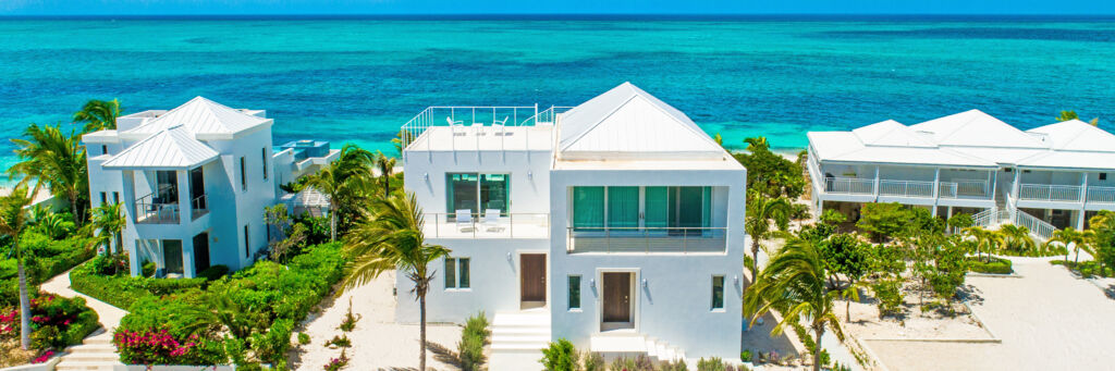 aerial view of villa at Smith's Reef