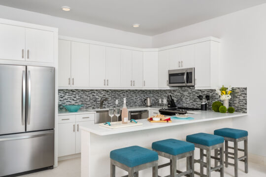 Kitchen in a villa