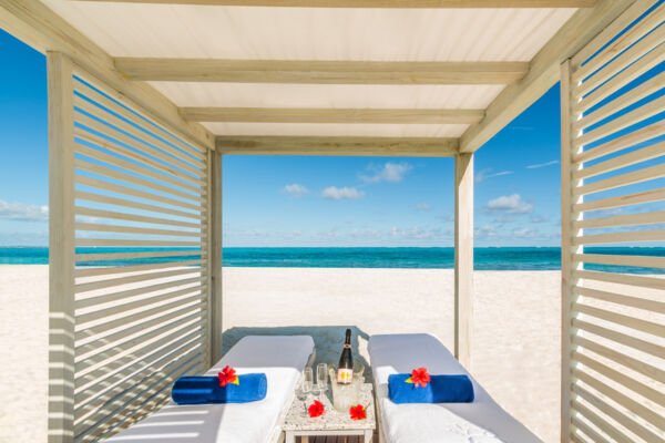 Beach cabana on the Bight Beach