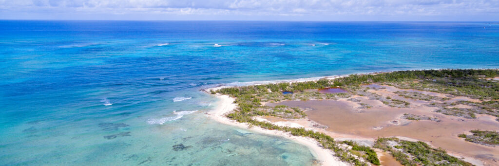 Wiley Point and Wiley Cut in the Turks and Caicos.