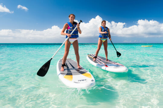 Stand up paddleboarders