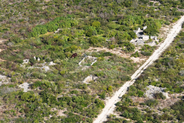 Aerial view of Yankee Town